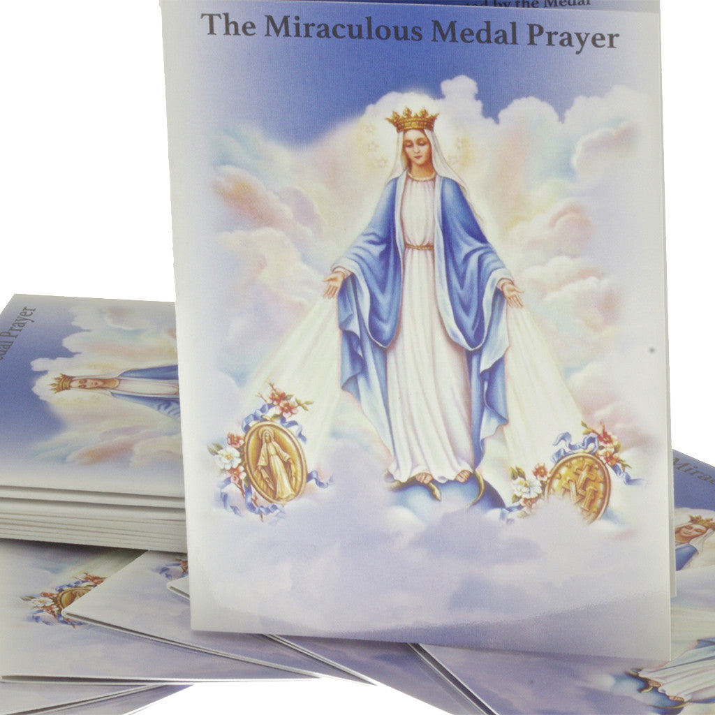 Miraculous Medal Pocket Prayer Booklets