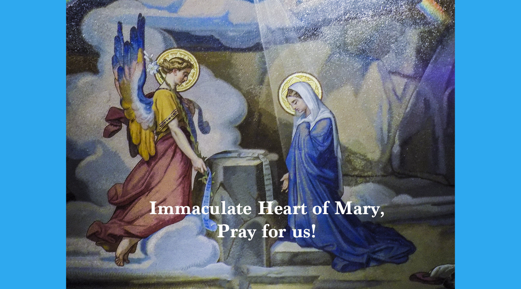 Today Dec. 8 Solemnity of the Immaculate Conception of the Blessed Virgin Mary Happy Feast Day!