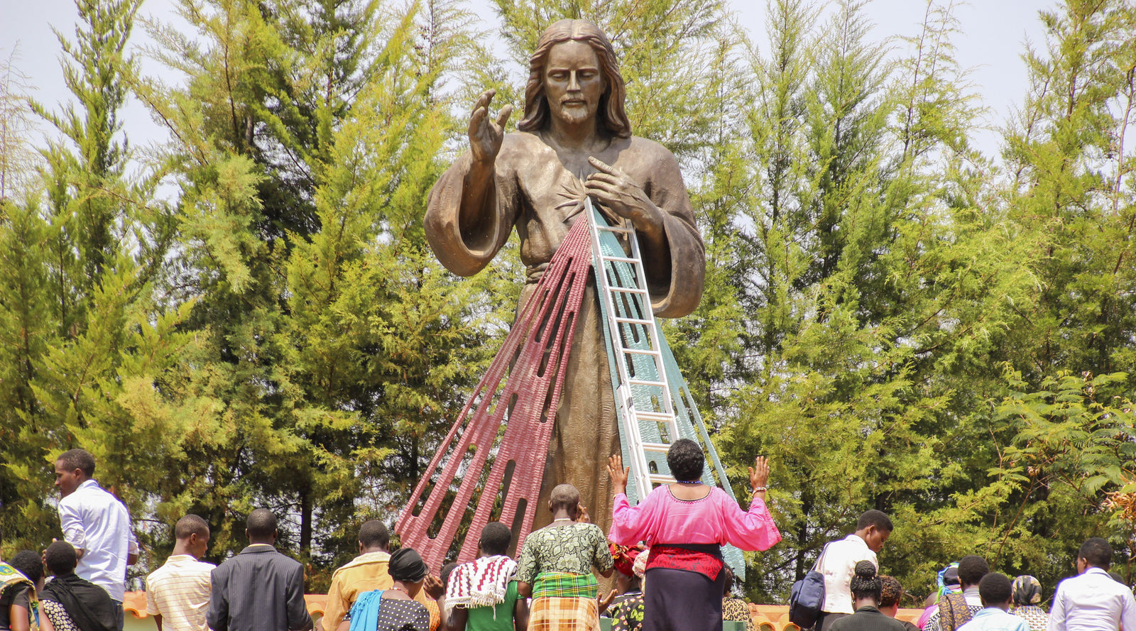 Divine Mercy Jesus at Cana, Kibeho Rwanda