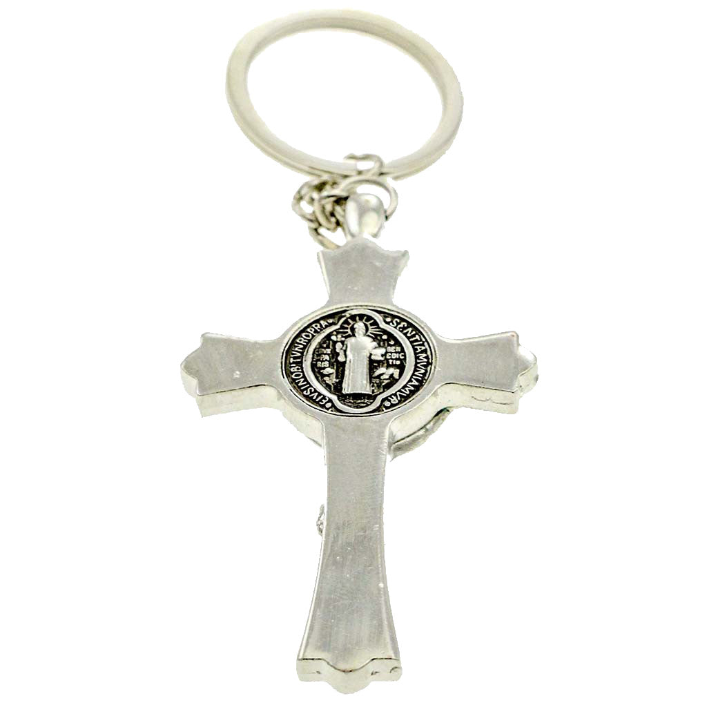 St Benedict Crucifix Keychain