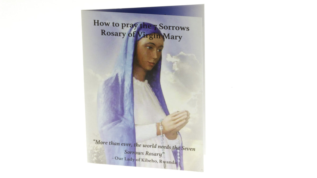 7 Sorrows Rosary Prayer Booklet
