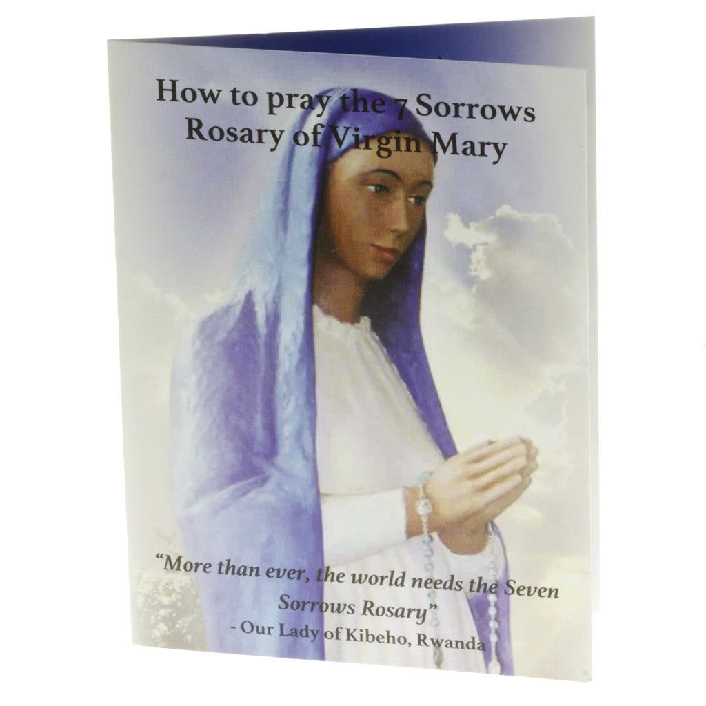 Seven Sorrows Rosary Pocket Prayer Booklets