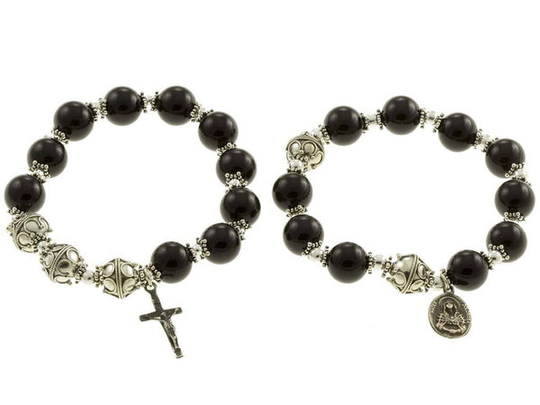 Amazon.com: Chews Life Rosary Bracelet: Glory (6.75): Clothing, Shoes &  Jewelry